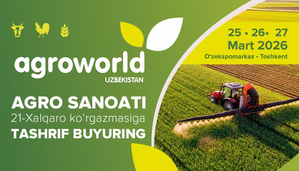 AgroWorld Uzbekistan: Витрина технологий будущего в сельском хозяйстве