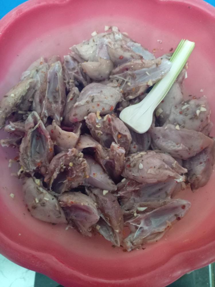 Bedana gushti taliq tush qismi