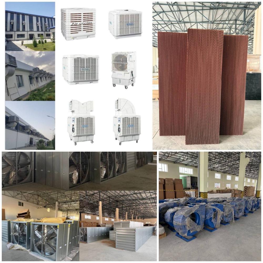 AIR COOLER ва вентиляторлар (1-қўл)