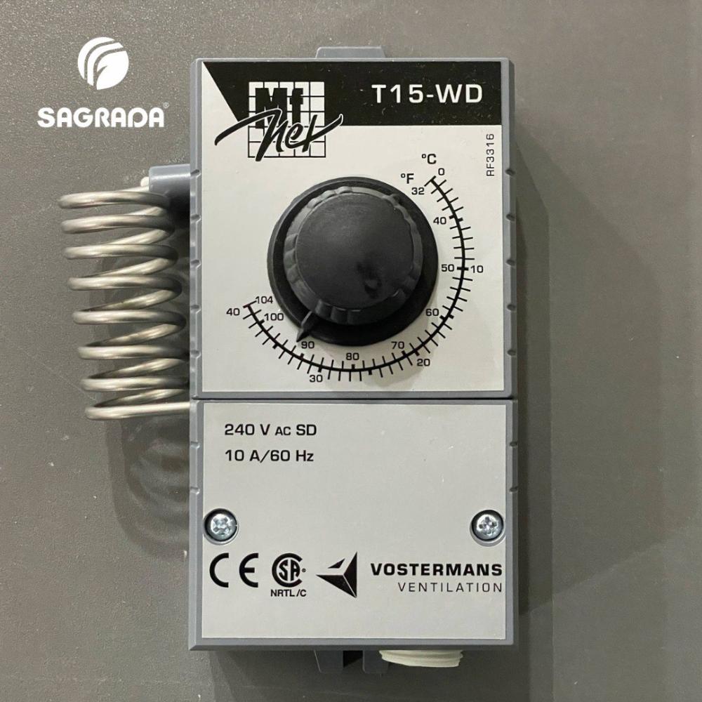 Ventilyatsiyani yoqish/o'chirish termostati