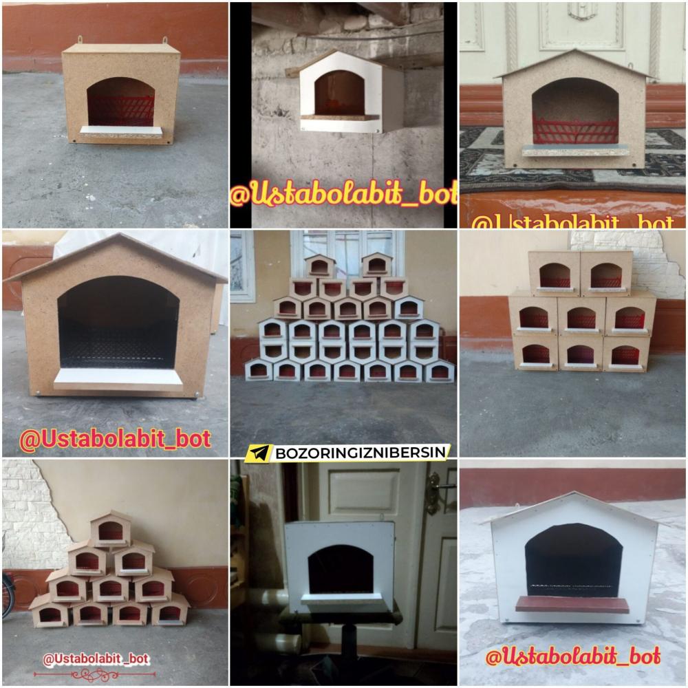 Гнездолар: каптар ва япон товуқлар учун