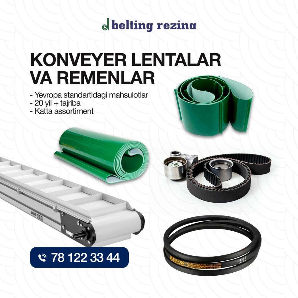 Konveyer lentalari va remenlar