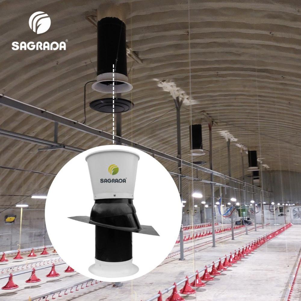 Parrandachilik shamollatish shaftalari