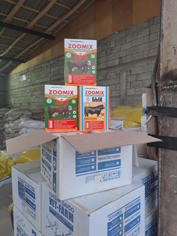 Zomix vitaminlar va yemlar