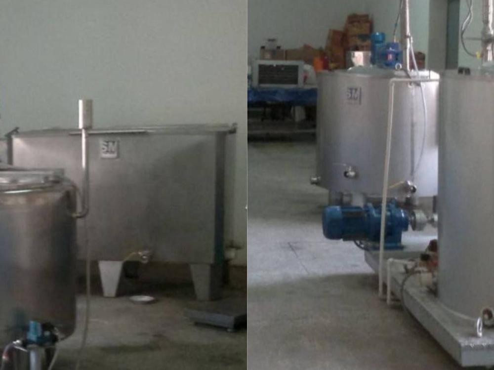 Yangi 1 tonnalik yog' erituvchi qozon