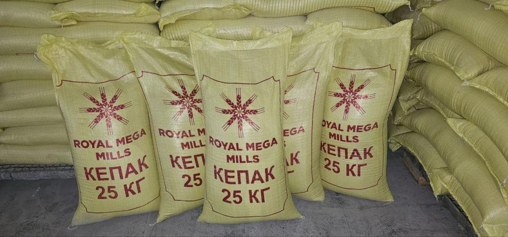 Унлик кепак, 25 кг қоп