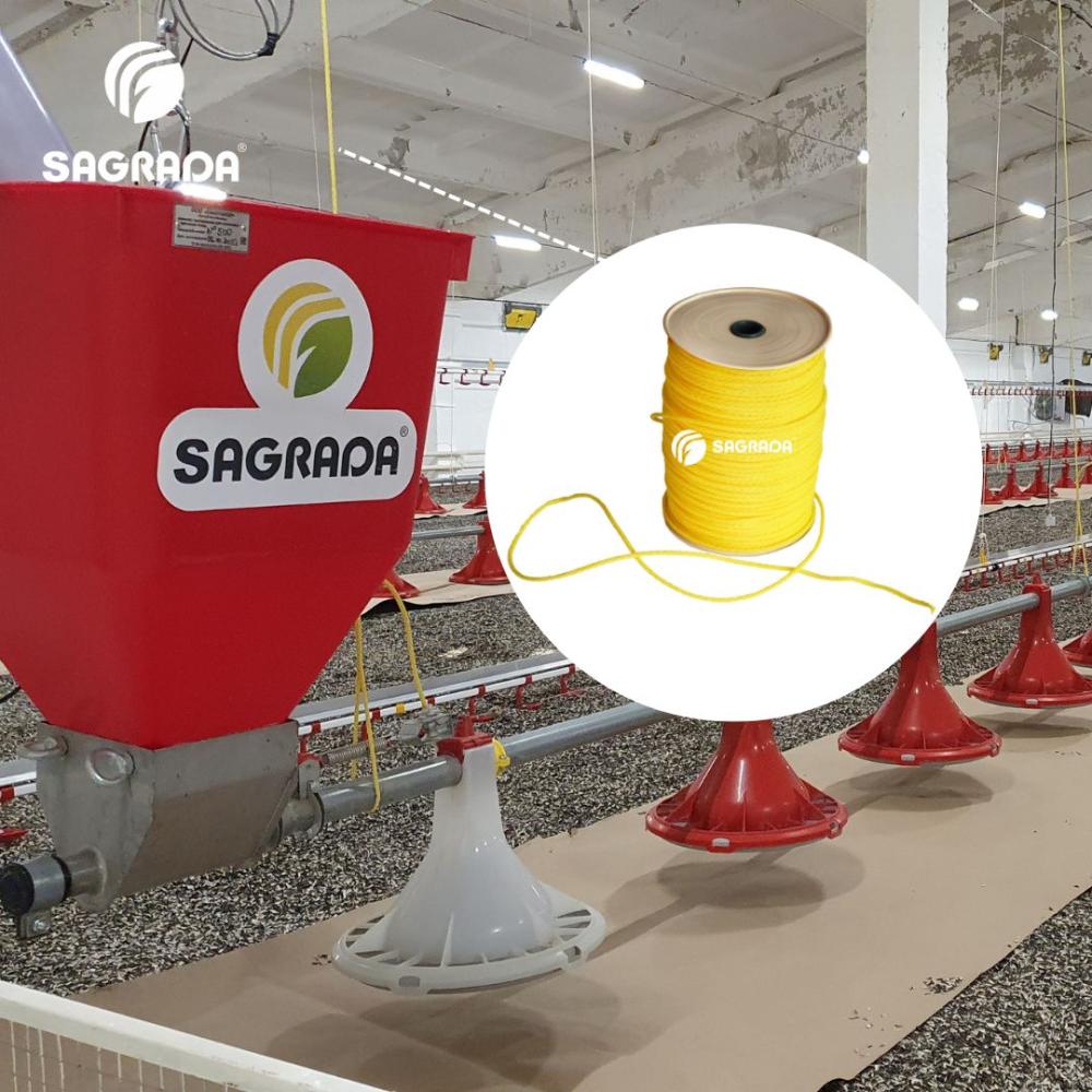 Besleme liniyasini osib qo'yish uchun neylon arqon